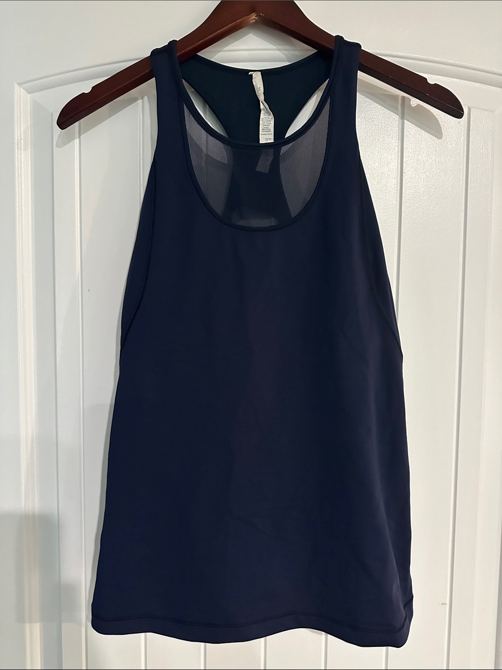 Lululemon Navy Racerback Performance Tank Top -  Women